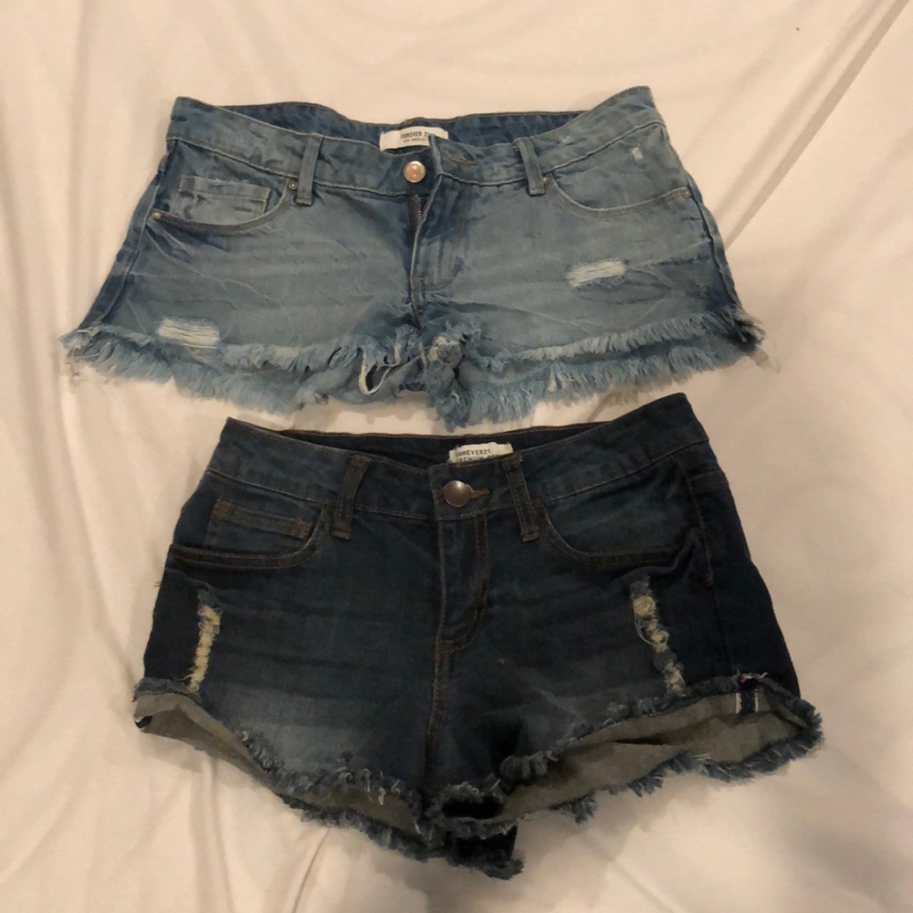 Jean shorts!!
